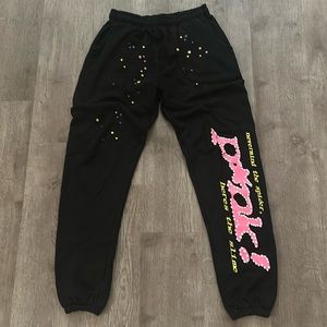 Sp5der Sweatpants Black Size L
